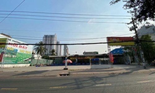 Chuyển nhượng lô đất góc 2 mặt tiền 385 đường Trần Xuân Soạn, P. Tâng Kiểng , Quận 7.