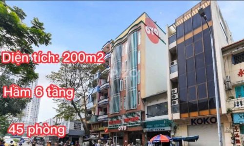 🔴 Khách sạn măt tiền 9-11 YerSin, P. Cầu Ông Lãnh, quận 1, Giá bán: 100 tỷ